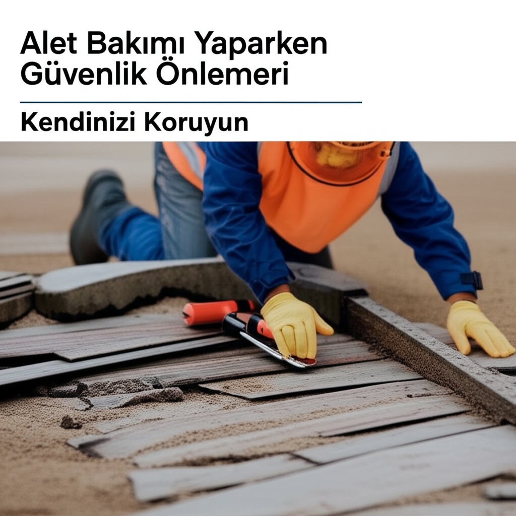 Alet Bakımı Yaparken Güvenlik Önlemleri: Kendinizi Koruyun