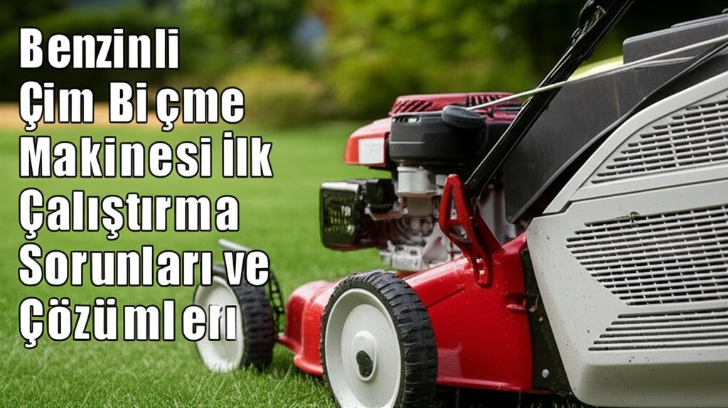 Benzinli Çim Biçme Makinesi İlk Çalıştırma Sorunları ve Çözümleri
