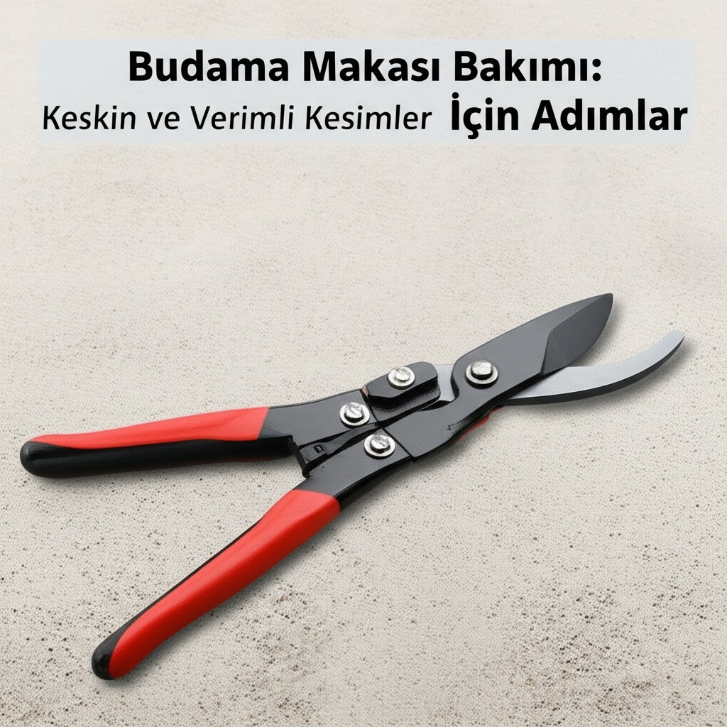 Budama Makası Bakımı: Keskin ve Verimli Kesimler İçin Adımlar