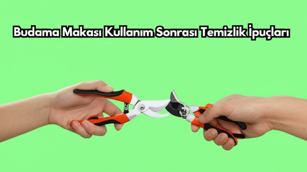 Budama Makası Kullanım Sonrası Temizlik İpuçları
