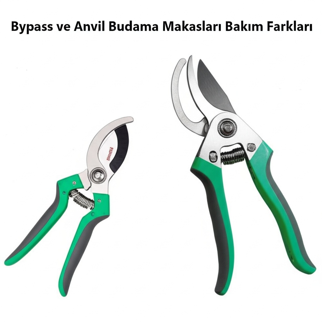 Bypass ve Anvil Budama Makasları Bakım Farkları