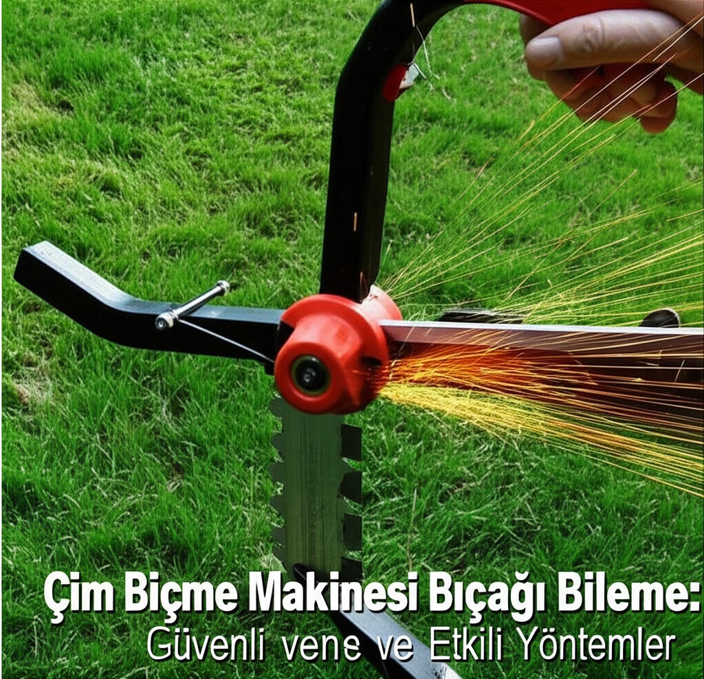 Çim Biçme Makinesi Bıçağı Bileme: Evde Güvenli ve Etkili Yöntemler