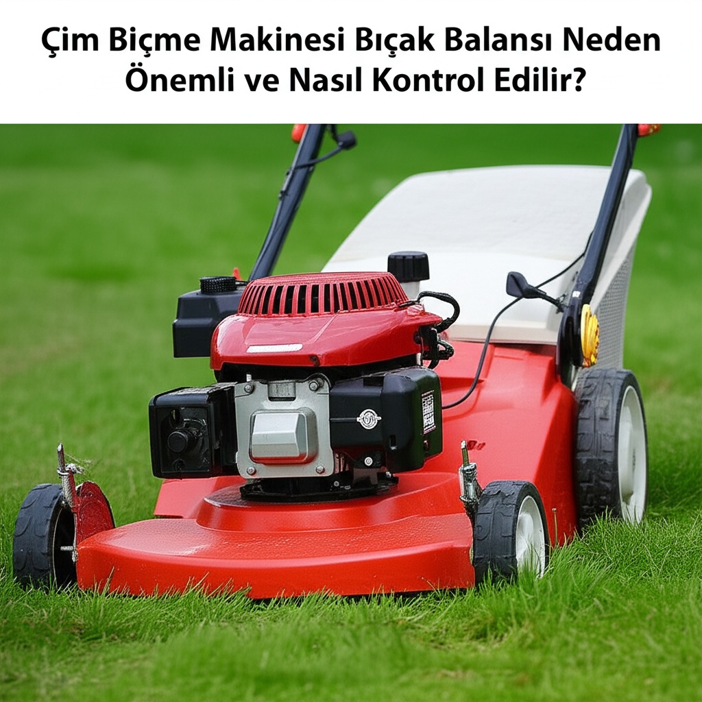 Çim Biçme Makinesi Bıçak Balansı Neden Önemli ve Nasıl Kontrol Edilir?
