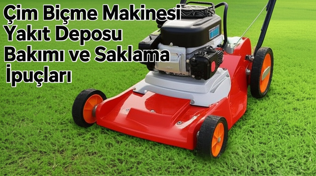 Çim Biçme Makinesi Yakıt Deposu Bakımı ve Saklama İpuçları