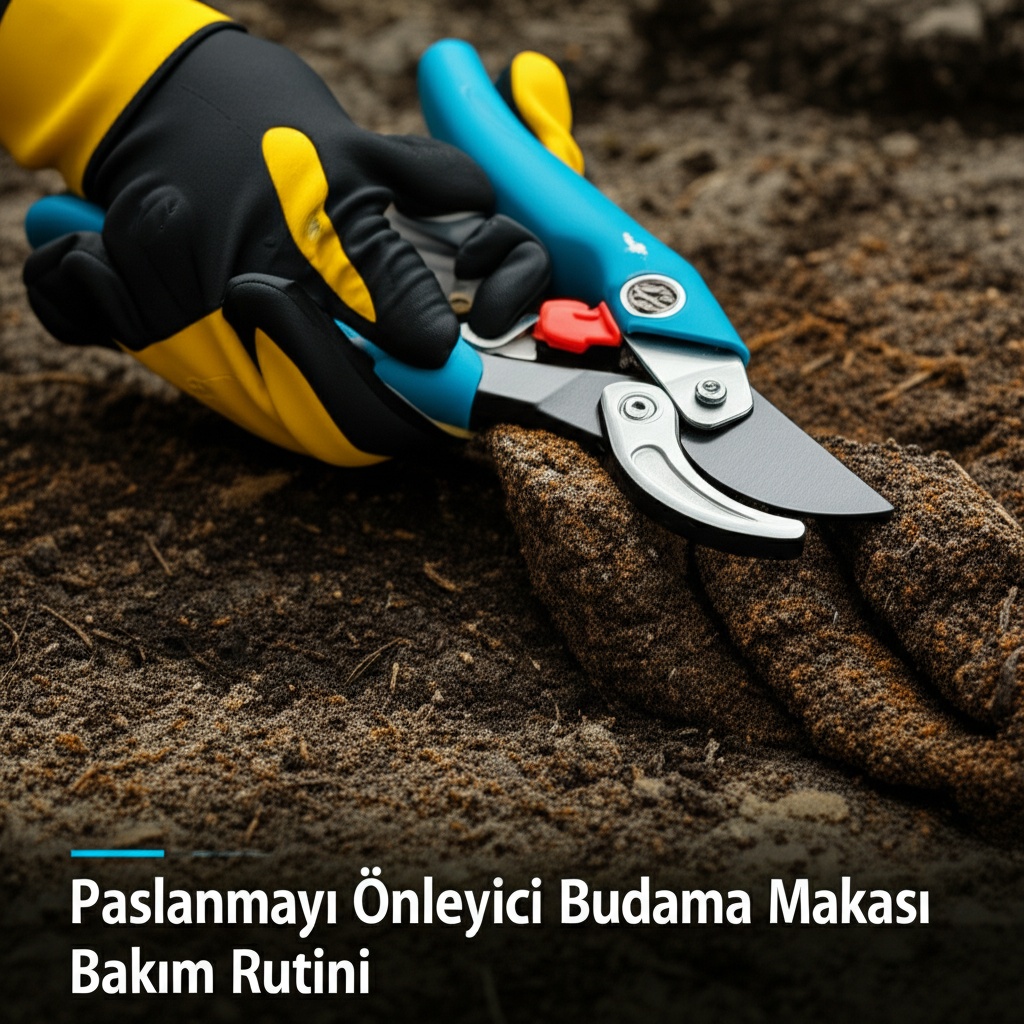 Paslanmayı Önleyici Budama Makası Bakım Rutini