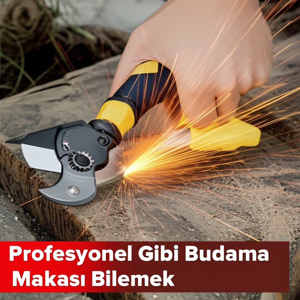 Profesyonel Gibi Budama Makası Bilemek